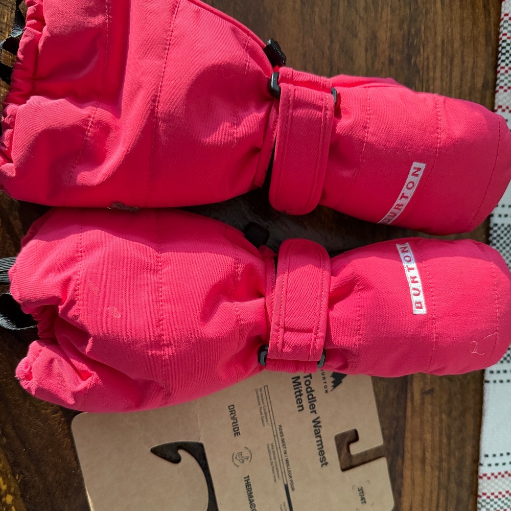 Toddler Burton warmest gloves